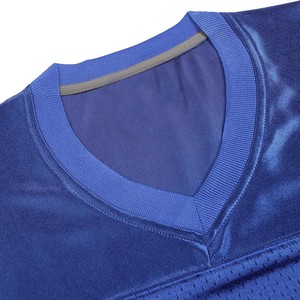 Maillots de football américain personnalisés à manches rayées haut de gamme Streetwear tissu de qualité supérieure broderie personnalisée et matériel sergé - Product Image 4
