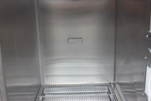 Jaula de cámara de oxígeno aislada infrarroja de acero inoxidable, jaula para perros incubadora ICU para mascotas - Product Image 5