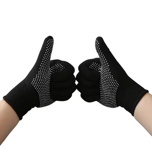 Guantes industriales de seguridad reflectantes de alta calidad, guantes de trabajo para Conductor de cuero de grano de cabra, algodón, cómodo uso diario, trabajo en el jardín - Product Image 3