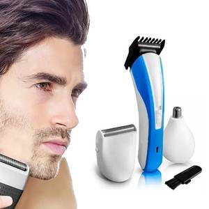 Tondeuse à cheveux 3-en-1 Myrva avec accessoires pour hommes et femmes, tondeuse à barbe, rasoir électrique rechargeable, alimenté par USB - Product Image 3