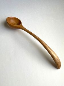 ชุดเครื่องครัวไม้สักหรืออะคาเซียทำจากไม้ไผ่ธรรมชาติพร้อมที่วางช้อนและที่วางช้อน - Product Image 2