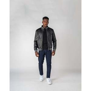 Bomber uomo in finta pelle taglia S Color Negro Imperio Shop - Product Image 5