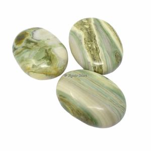 Vente en gros d'agate polie sculptée en cristal de pierre de palmier serpentine naturelle pour la décoration Feng Shui et la méditation amoureuse - Product Image 1