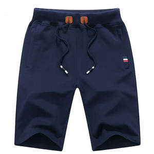 Custom blank shorts men with silicone logo summer casual shorts for men short pants for <b>running</b> - Product Image 1