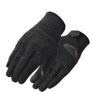 Gants de moto à doigts entiers en cuir et spandex respirants antidérapants pour le sport - Product Image 2