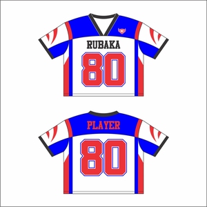 Camiseta de fútbol con estampado sublimado personalizado de alta calidad, ropa de calle de moda, Logo bordado, camiseta de Fans del equipo americano - Product Image 1