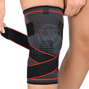 Rodilleras deportivas con relleno de gel para aliviar el dolor y comodidad Rodilleras elásticas para fitness con diseño transpirable para uso activo - Product Image 1