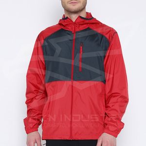 Chaquetas cortavientos de nuevo diseño 2025, chaquetas cortavientos transpirables de alta calidad de Color sólido para hombre - Product Image 1