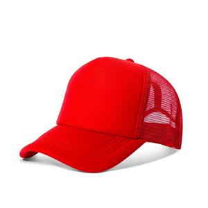 Gorra de golf bordada con logotipo de soplo 3D personalizado, 5 paneles de malla de poliéster, multicolor, deportiva, informal, base en blanco para gorra de golf de camionero - Product Image 6