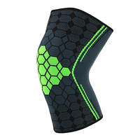 Genouillères de compression à double sangle pour le basketball et le cyclisme – Protection en nylon et EVA pour soulager la douleur lors des sports de plein air