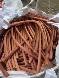 ลวดทองแดงสีแดง ไม่ผสมโลหะอื่น เกรด AA ความบริสุทธิ์สูง 99.99% ปริมาณทองแดง 99.99%  ทองแดงเศษสายเคเบิล ใช้สำหรับตัด เชื่อม ได้โดยตรง - Product Image 4