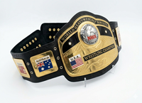 Ceinture de champion du monde de lutte poids lourd NWA en forme de globe bombé