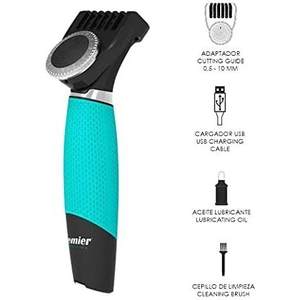 Afeitadora Eléctrica Recargable de Doble Cuchilla, Rotatoria, con Alimentación USB, Resistente al Agua IPX7, Lavable, Diseño Fácil de Limpiar - Product Image 2