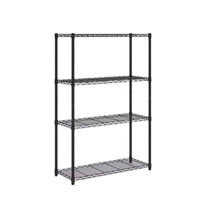Dark bronze <b>storage</b> shelving <b>rack</b> for home hotels and restaurant <b>kitchen</b> living room made in india hot selling 2023 wholesale - Product Image 1