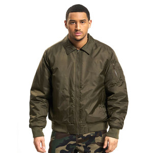 Top Selling OEM Service Men's Bomber <b>Jacket</b> 100% Cotton Canvas Windproof Factory Direct Sales - Product Image 1