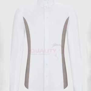 Chemises d'exposition d'équitation confortables à la mode Design léger moderne Slim Fit parfait pour les sports équestres et l'entraînement - Product Image 1