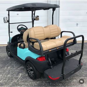 Voiturette de golf électrique relevée 2 4 6 8 sièges 4x4 essence hors route Club Car à vendre couleur or personnalisé conception gratuite bas prix - Product Image 2