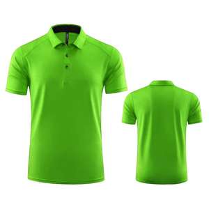 Camiseta Polo para Hombre, Lisa, con Estampado Personalizado, Deportiva, de Golf, Ropa Deportiva, Secado Rápido, Transpirable, de Manga Corta - Product Image 3