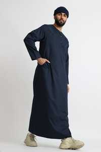 2024 ropa informal y de fiesta para hombres de alta calidad Color sólido Kurta Shalwar moda Salwar Kameez conjuntos para adultos trajes de hombres paquistaníes - Product Image 6