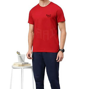 เสื้อยืดผู้ชายลำลองผ้าฝ้ายแขนสั้นคอกลมธรรมดาแฟชั่นฤดูร้อนเสื้อยืดนุ่มระบายอากาศได้ - Product Image 4