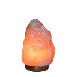 Vente en gros de lampe au sel en cristal de l'Himalaya décoration de lampe au sel de l'Himalaya de forme naturelle rose avec logo personnalisé et emballage personnalisé - Product Image 1
