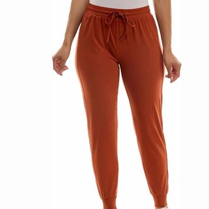 Meilleures ventes de pantalons en coton pour femmes Pantalons amples à cordon personnalisés OEM Services OEM de haute qualité disponibles - Product Image 4