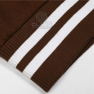 2025 chaquetas universitarias personalizadas para hombres, tela de pana de alta calidad, chaquetas con letras de béisbol cálidas y elegantes para el invierno - Product Image 5