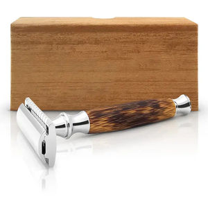 Maquinilla de Afeitar Profesional para Hombre, de Una Sola Cuchilla, de Acero Inoxidable, Herramienta de Aseo Kaamir Instruments Modelo KI-SR-78, Precio Razonable - Product Image 5