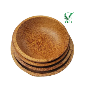 Cuenco de madera de coco decorativo para una vida minimalista y moderna - Product Image 1