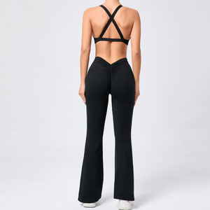 ชุดโยคะกางเกงขาสั้นเอวยางยืดน้ำหนักเบาชุดเล่นกีฬาเป็นมิตรกับสิ่งแวดล้อมชุดเล่นยิมควบคุมหน้าท้องโลโก้ได้ตามต้องการ - Product Image 5