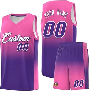 Camiseta de baloncesto de poliéster 100% reversible de alta calidad, conjunto de entrenamiento transpirable personalizable, uniforme de baloncesto personalizado - Product Image 1