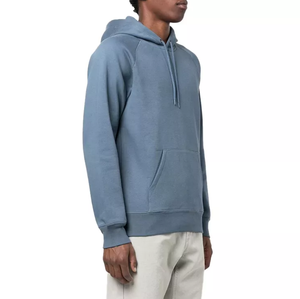 Sweats à capuche d'hiver pour hommes, brodés, unis, 100% coton, coupe ample, pour un usage quotidien, vente en gros - Product Image 6