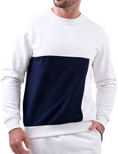 Top transpirable Actividades al aire libre populares más vendidas y viajes Se empareja fácilmente con pantalones cortos Sudadera Manga larga en blanco - Product Image 5