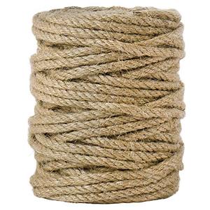 Top qualité 100% naturel orienté vers l'exportation Jute couleur naturelle bobine paquet rotin Jute Hessian corde du Bangladesh - Product Image 1