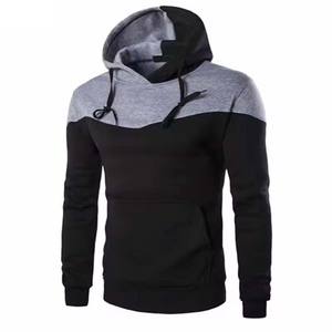 Sweat-shirt à capuche tendance sur mesure pour homme et femme, printemps et automne, doux, respirant, 100% coton, imprimé, uni, teint - Product Image 2