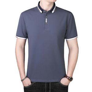Polos informales de verano de talla grande para hombre, nueva moda 2025, polos de manga corta de algodón de lujo transpirables para hombre de alta calidad - Product Image 4