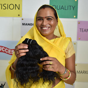 Cheveux humains vierges 100% du vendeur à cuticules alignées Cheveux vietnamiens bruts Pas cher Genius Weft Bundles Wavy Deep Wave Cheveux humains - Product Image 3