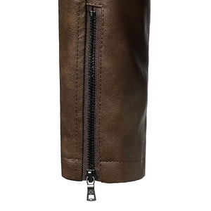 Chaqueta de cuero con estilo para hombre más vendida en diferentes colores disponibles en el precio más vendido chaqueta de cuero para chaquetas de hombre - Product Image 6