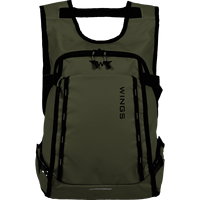 Sac à dos de voyage imperméable 900D TPU 18L compatible avec les ordinateurs portables 15-17 pouces, modèle W WINGS Chine 1809-BP, expédition rapide depuis l'entrepôt européen