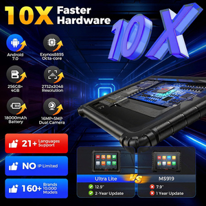 เครื่องสแกนวินิจฉัยอเนกประสงค์ MaxiSYS-MS906 MAX หน้าจอ 10 นิ้ว รองรับการเขียนโค้ด ECU V2.0 24V รับประกัน 3 ปี สำหรับยานยนต์ทุกประเภท - Product Image 4