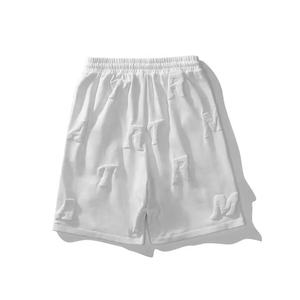 Verano 2023, venta al por mayor, diseño personalizado, ropa informal, pantalones cortos holgados, pantalones cortos deportivos transpirables con estampado de abullonado para hombres - Product Image 2