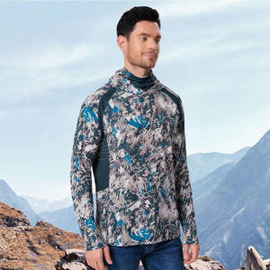 Meilleures ventes Sweats à capuche de pêche personnalisés à manches longues pour hommes imprimés Sports de plein air imprimés pour hommes - Product Image 5