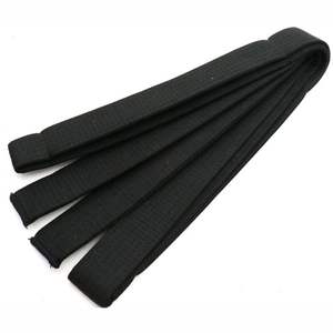 Cinturón Negro de Algodón Resistente y Resistente a la Decoloración para el Avance de Rango Superior - Product Image 5