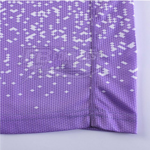 Conjunto de Camiseta de Fútbol con Cuello en V para Hombre, Degradado Blanco y Morado, Manga Corta, Absorbe la Humedad, Ajuste Atlético, Uniforme para Todas las Temporadas - Product Image 4