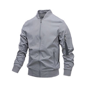 Nueva chaqueta Bomber de marca personalizada OEM para hombre, chaqueta Bomber informal para hombre, hecha en el mejor material, chaquetas Bomber - Product Image 3