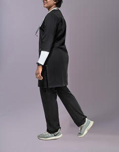 Uniformes Médicos de Hospital de Moda para Fabricantes OEM, Conjuntos de Uniformes Quirúrgicos Bordados de Manga Corta Elásticos de Talla Grande Unisex para Verano - Product Image 6