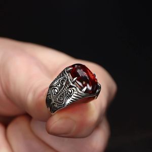 Nuevo Anillo Azuris de Plata de Ley 925 para Hombre, Estilo Otomano con Piedra Natural VALKH1944 Turquía - Product Image 3
