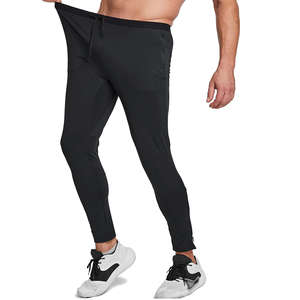 2025 logotipo personalizable hombres lona ligera 100% algodón Jogger pantalones transpirables pantalones de chándal casuales con características de carga - Product Image 5