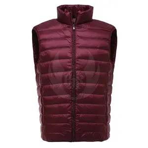 Stylish Quilted Travel Vest Casual Lightweight Sleeveless Jackets Vest Waistcoat Spring Warm Padded Vest