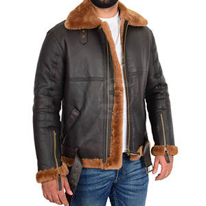 Veste en cuir de vachette respirante et légère pour homme, en peau de mouton, décontractée, écologique, avec logo frontal, haute qualité, prix avantageux - Product Image 3